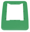 Rahmen probbax® für Wertstoffsammler, hellgrün