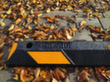 Moravia Parkplatzbegrenzung Park-AID®, Breite 1800 mm, schwarz/gelb Detail 1 S