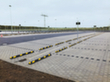 Moravia Parkplatzbegrenzung Park-AID®, Breite 900 mm, schwarz/gelb Milieu 6 S