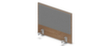 Nowy Styl Aufsatz-Paneel E10 für Schreibtisch, Breite 600 mm