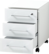 Rollcontainer GW-MONTERIA mit 3 Schubladen, 3 Schublade(n), weiß/weiß Standard 2 S