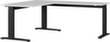 Höhenverstellbarer Winkel-Schreibtisch Standard 2 S