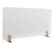 Legamaster Emaillierte Tischtrennwand ELEMENTS, Höhe x Breite 600 x 1200 mm, Wand weiß
