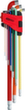 Kugelkopf-Innensechskant-Winkelstiftschlüssel-Satz Standard 2 S