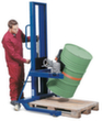 Fassheberoller Servo mit Greifmechanismus, 300 kg Traglast