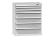 Schubladenschrank Topas C, 7 Schublade(n), RAL7035 Lichtgrau/RAL7035 Lichtgrau
