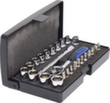 1/4" CHROMEplus Steckschlüssel-Satz Standard 6 S