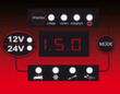 12V + 24V SMARTcharger Hochfrequenz-Batterieladegerät 25A/12,5A Standard 7 S