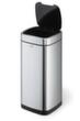Durable Sensor-Abfallbehälter NO TOUCH aus Edelstahl, 35 l, metallic-silber Standard 2 S