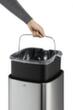 Durable Sensor-Abfallbehälter NO TOUCH aus Edelstahl, 35 l, metallic-silber Milieu 3 S