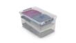 Raja Aufbewahrungsbox ECO, transparent, Inhalt 25 l, Deckel Milieu 2 S