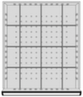 Einteilungssortiment 50x459x539 mm Milieu 1 S