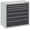 Schubladenschrank  mit 7 Schubladen