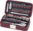 38-t. Steckschlüsselsatz 1/4"
