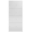 Schließfachschrank ClassiX, 8 Fächer Standard 2 S