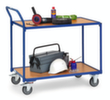 fetra Etagenwagen mit Holzplatten Standard 2 S