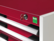 bott Schubladenschrank cubio Grundfläche 800x750 mm, 6 Schublade(n), RAL7035 Lichtgrau/RAL7035 Lichtgrau Standard 7 S