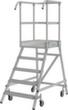 Krause Fahrbare Podesttreppe STABILO® Professional Standard 3 S