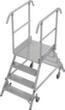 Krause Fahrbare Podesttreppe STABILO® Professional Standard 2 S