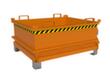 Bauer Mini-Klappbodenbehälter MSB 400 in RAL2000 Gelborange Standard 2 S