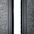 MAUL Stellwand-Tafel MAULconnecto, Höhe x Breite 1800 x 1000 mm, Wand dunkelgrau Detail 2 S
