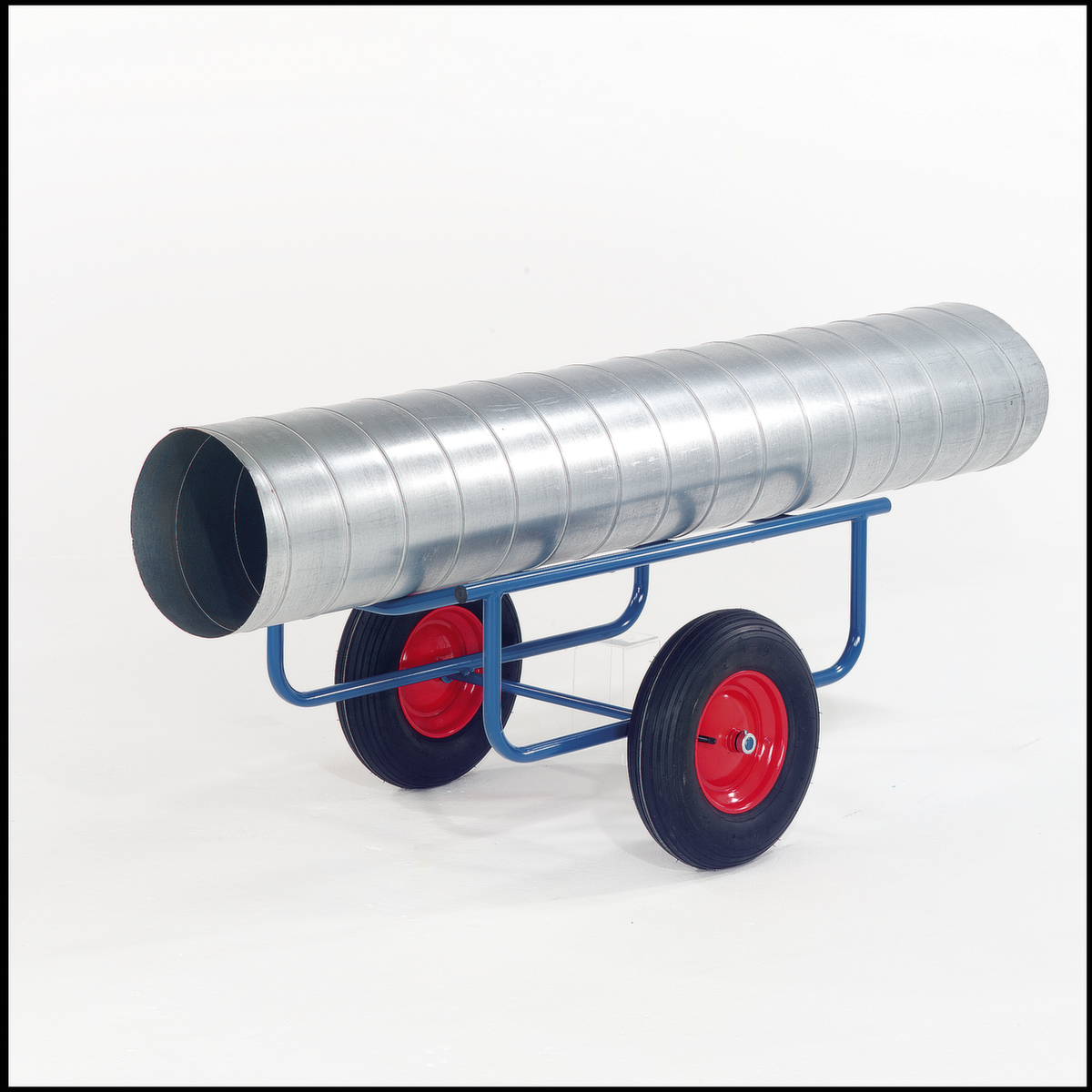 Rollcart Rollenkarre, Traglast 250 kg, Vollgummi-Bereifung Standard 1 ZOOM