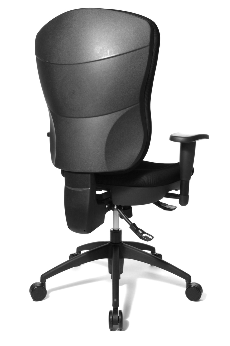 Topstar Bürodrehstuhl mit Muldensitz und extra dicker Polsterung, schwarz Artikel ähnlich 1 ZOOM