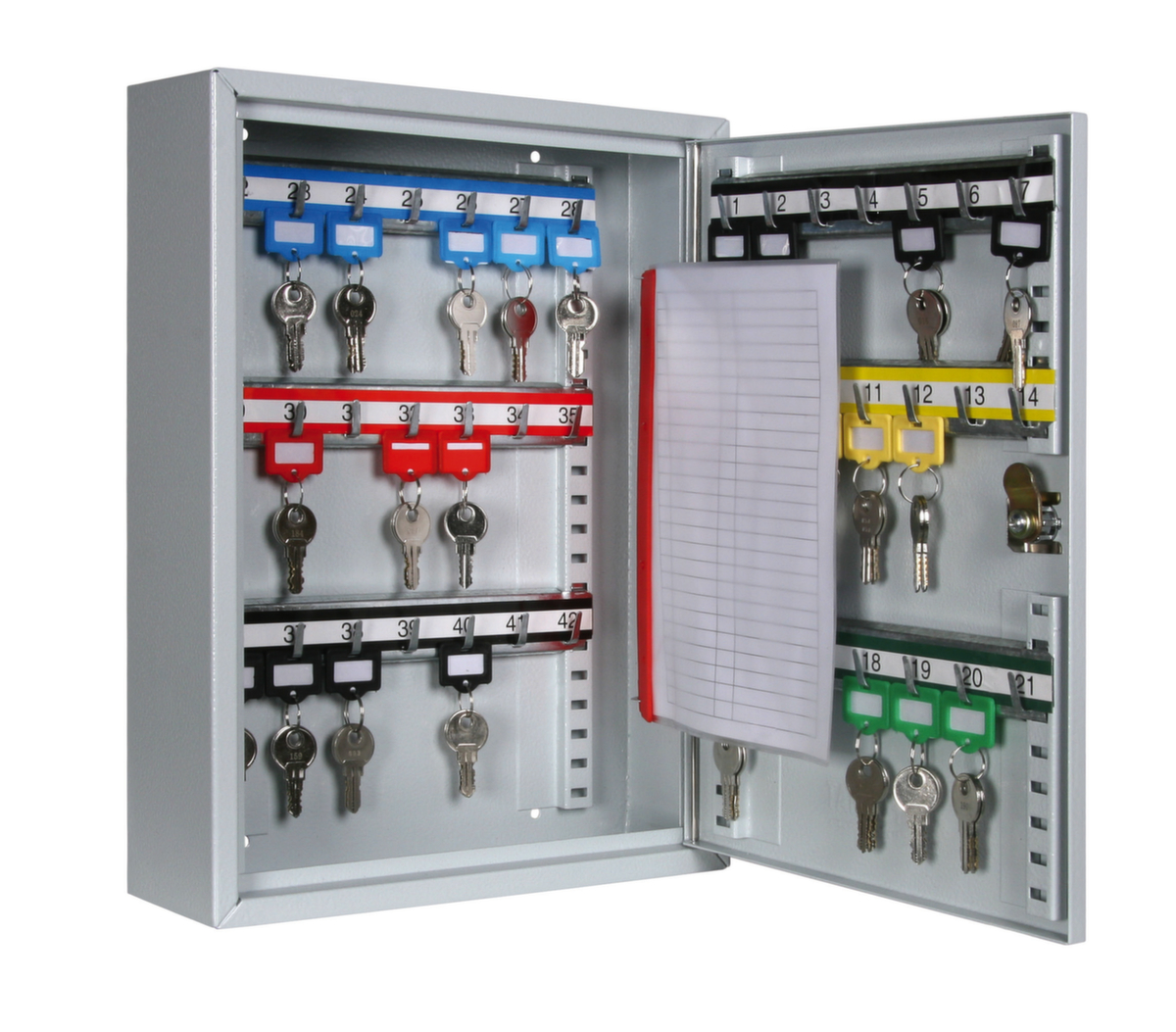 Format Tresorbau Schlüsselschrank mit schwenkbarem Register Standard 2 ZOOM