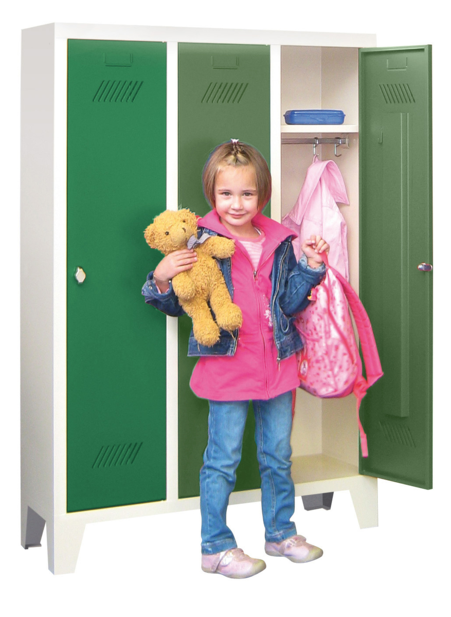 PAVOY Abteilschrank Basis für Kindergartenkinder Standard 1 ZOOM