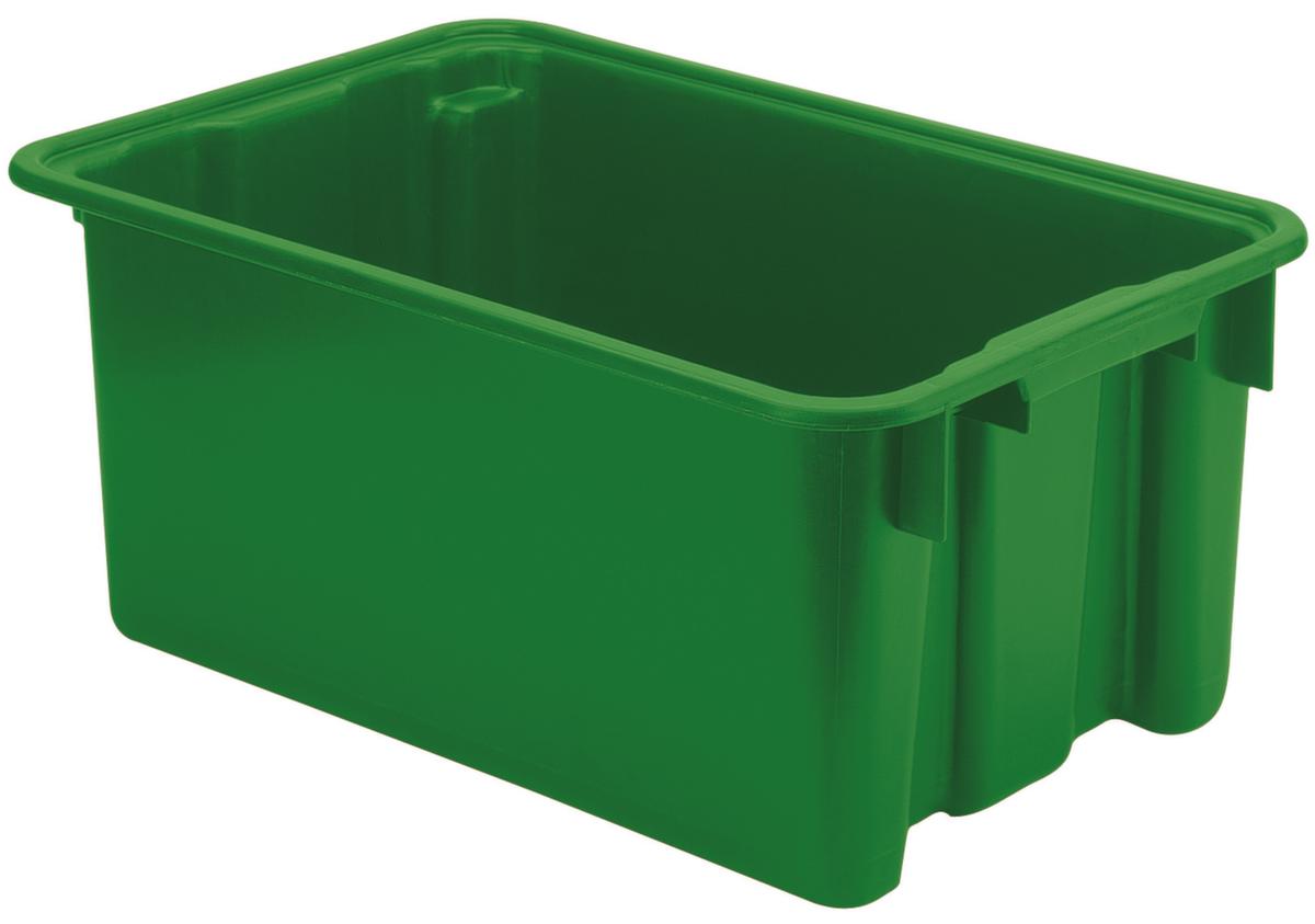 Drehstapelbehälter, grün, Inhalt 45 l Standard 1 ZOOM