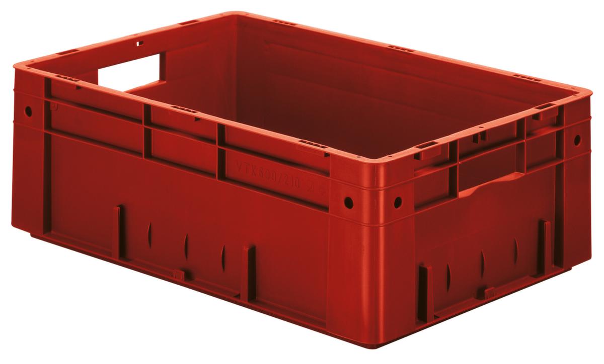 Euronorm-Stapelbehälter, rot, Inhalt 38 l Standard 1 ZOOM