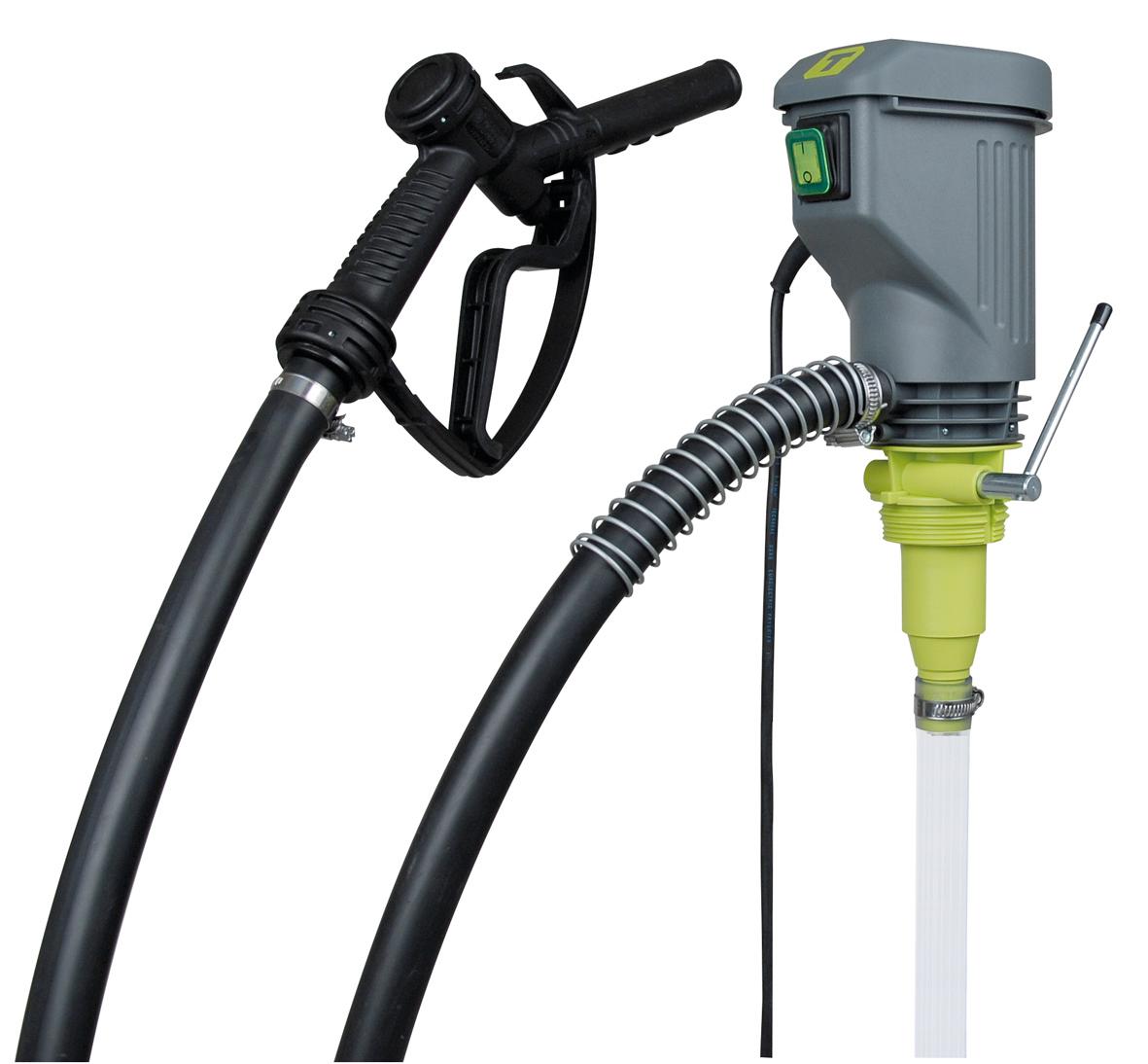 TECALEMIT Elektro-Fasspumpen-Set, für Diesel, Heizöl, Kühlerfrostschutzmittel, 34 l/min Standard 1 ZOOM