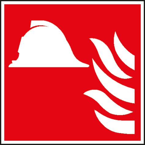 Brandschutzschild SafetyMarking® Brandbekämpfungsmittel, Aufkleber, langnachleuchtend Standard 1 ZOOM