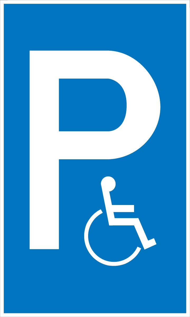 Parkplatzschild Standard 3 ZOOM