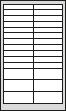 PAVOY Schubladenschrank Basis, 28 Schublade(n) Technische Zeichnung 1 ZOOM