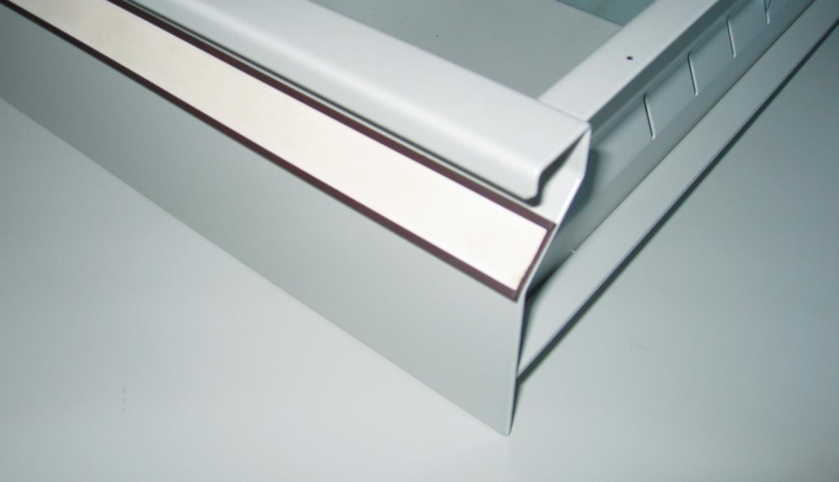 PAVOY Beschriftungsleiste Basis Plus für Schubladenschrank Standard 1 ZOOM