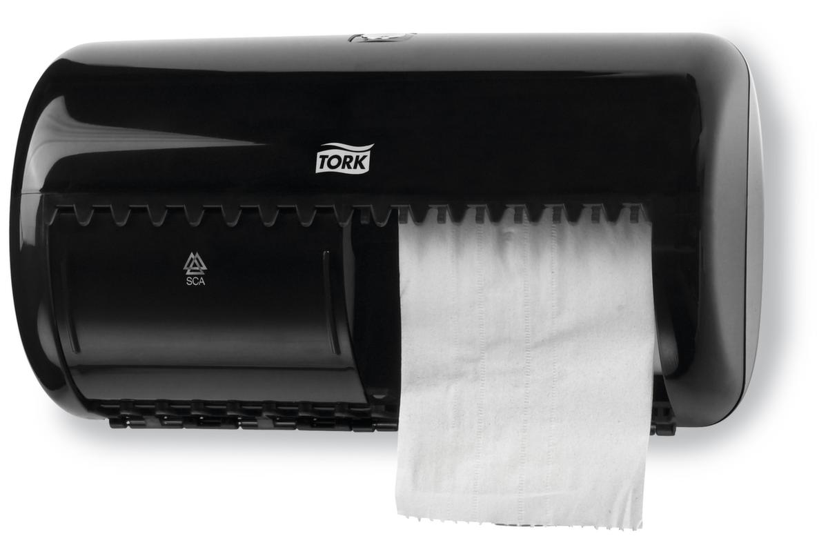 Tork Toilettenpapierspender, Kunststoff, schwarz Standard 1 ZOOM