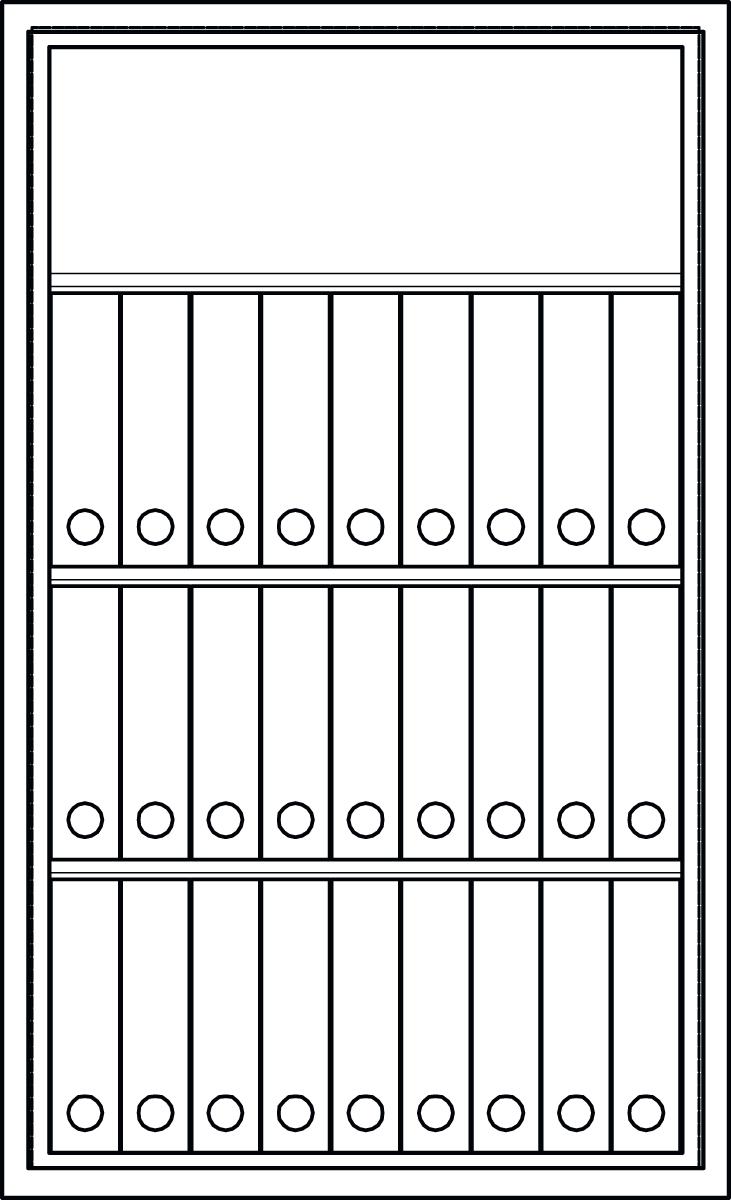 Format Tresorbau Wertschutzschrank Technische Zeichnung 1 ZOOM