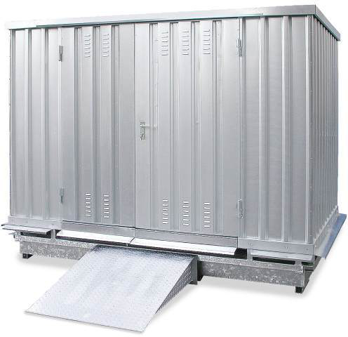Lacont Gefahrstoff-Container fertig montiert, Lagerung passiv, Breite x Tiefe 3075 2075 mm Artikel ähnlich 1 ZOOM