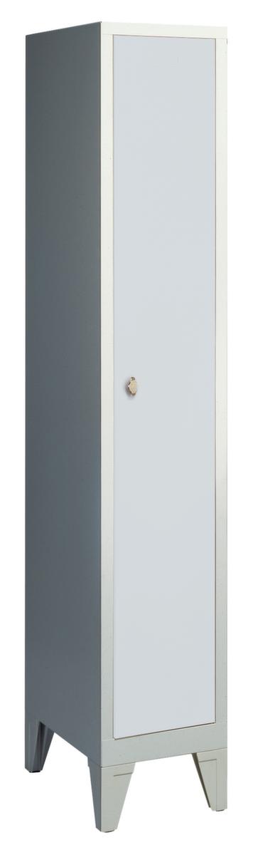 C+P Garderobenschrank Classic mit 1 Abteil - glatte Tür, Abteilbreite 300 mm Standard 2 ZOOM