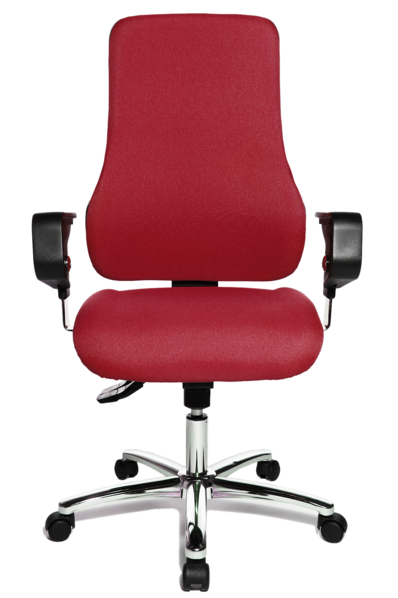 Topstar Bürodrehstuhl Sitness 55 mit Body-Balance-Tec®-Gelenk, dunkelrot Standard 3 ZOOM