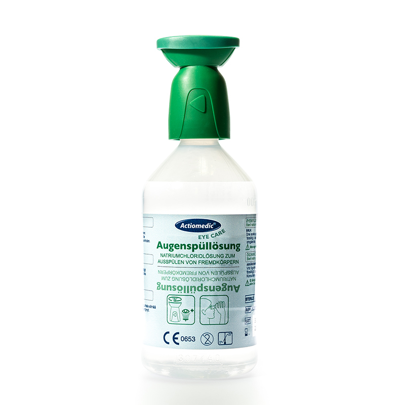 actiomedic Augenspülflasche, 1 x 500 ml Kochsalzlösung Standard 1 ZOOM