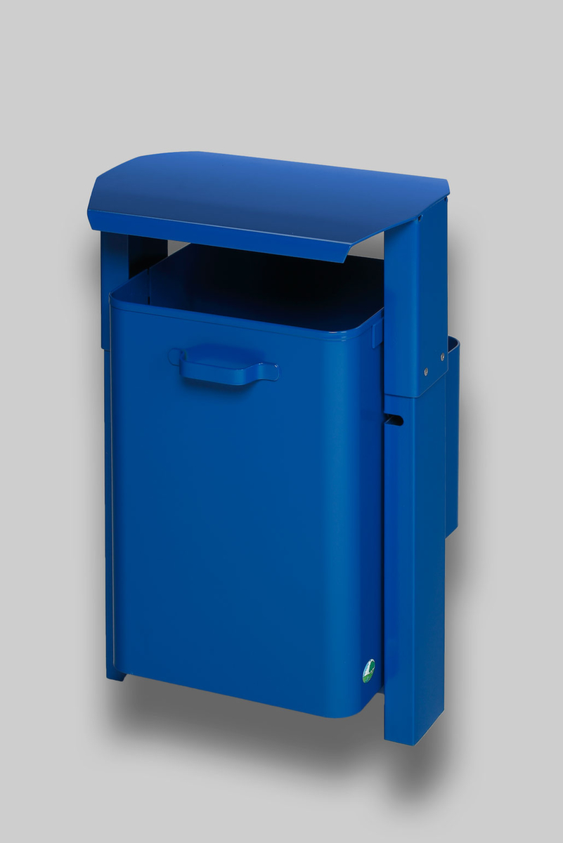 VAR Abfallbehälter für außen, 40 l, blau Standard 1 ZOOM