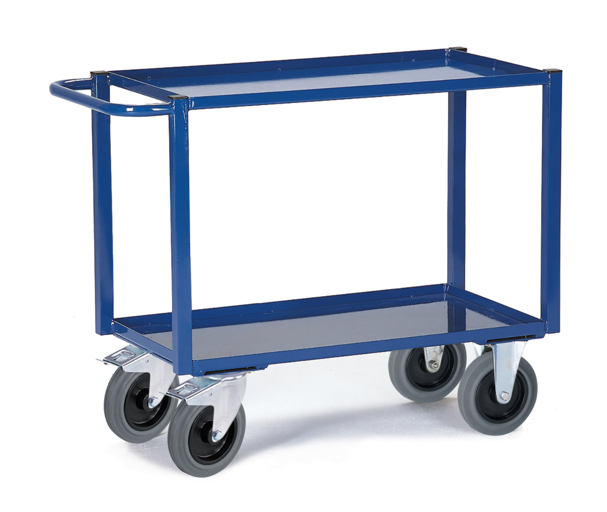 Rollcart Tischwagen mit Wannenböden 895x495 mm, Traglast 400 kg, 2 Etagen Standard 1 ZOOM