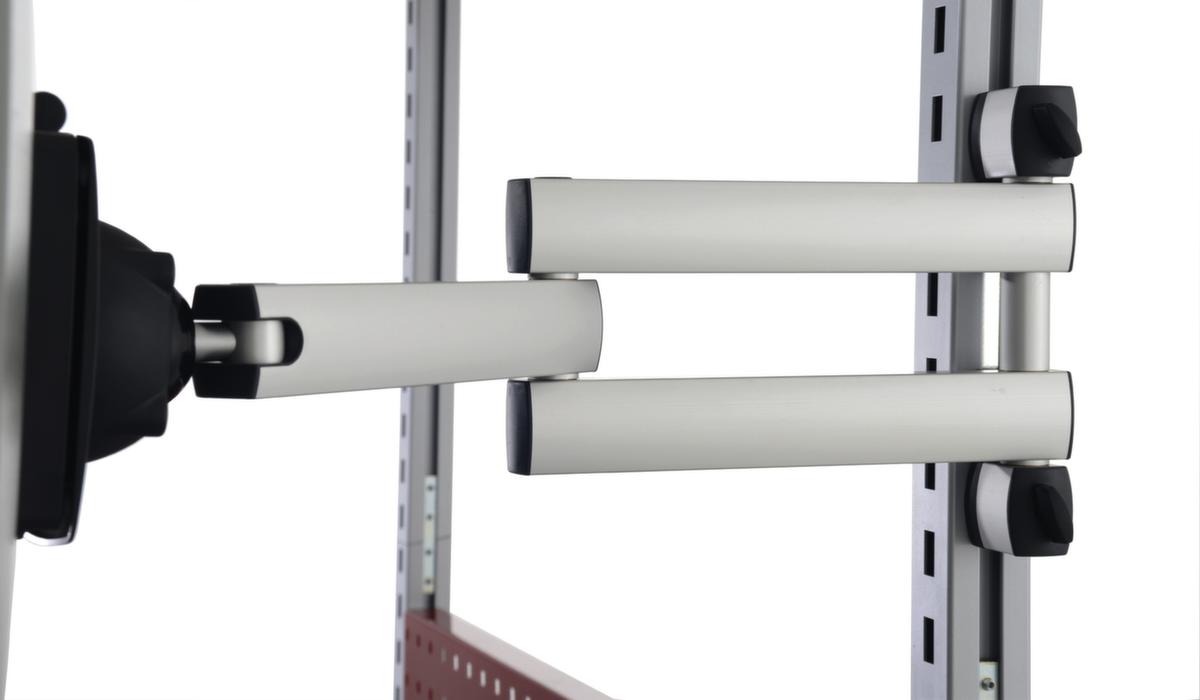 Rocholz TFT-Halterung System Flex für Packtisch, Höhe 115 mm Standard 1 ZOOM