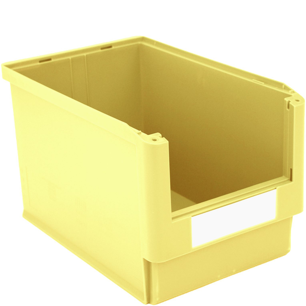 Sichtlagerkasten Top hoch belastbar, gelb, Tiefe 500 mm, Polypropylen Standard 2 ZOOM