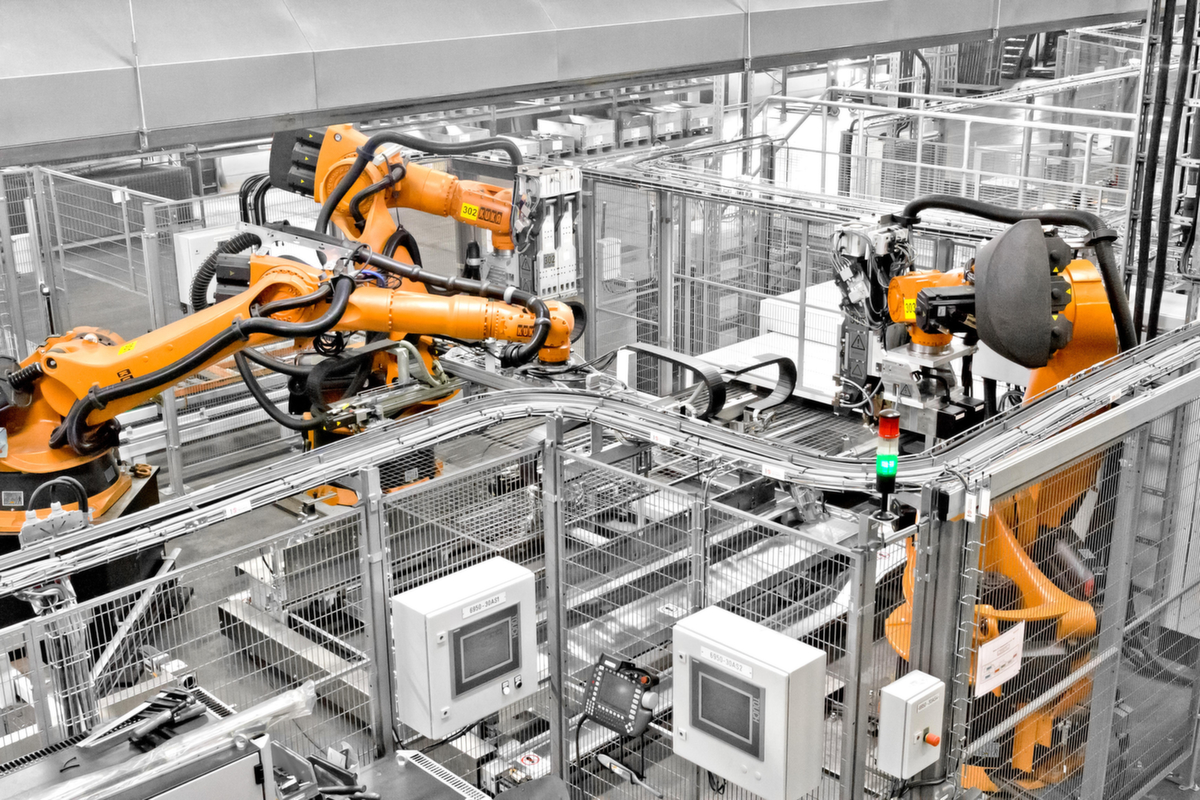 TROAX Wandelement für Maschinen-Schutzgitter, Höhe x Breite 2050 x 300 mm Milieu 3 ZOOM