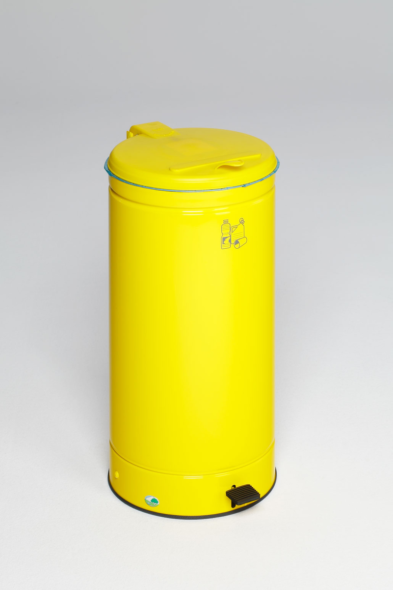 VAR Abfallbehälter GVA mit Fußpedal, 66 l, gelb Standard 1 ZOOM