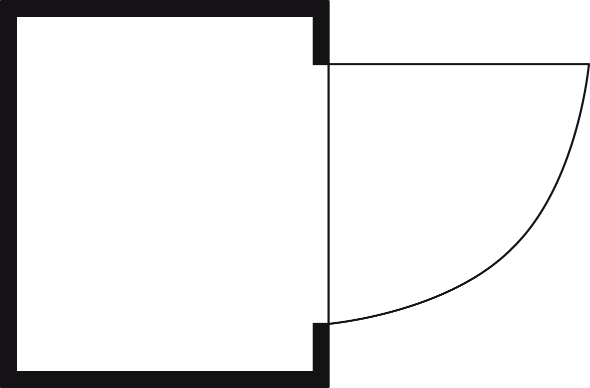 Säbu Mehrzweck- und WC-Box Technische Zeichnung 1 ZOOM