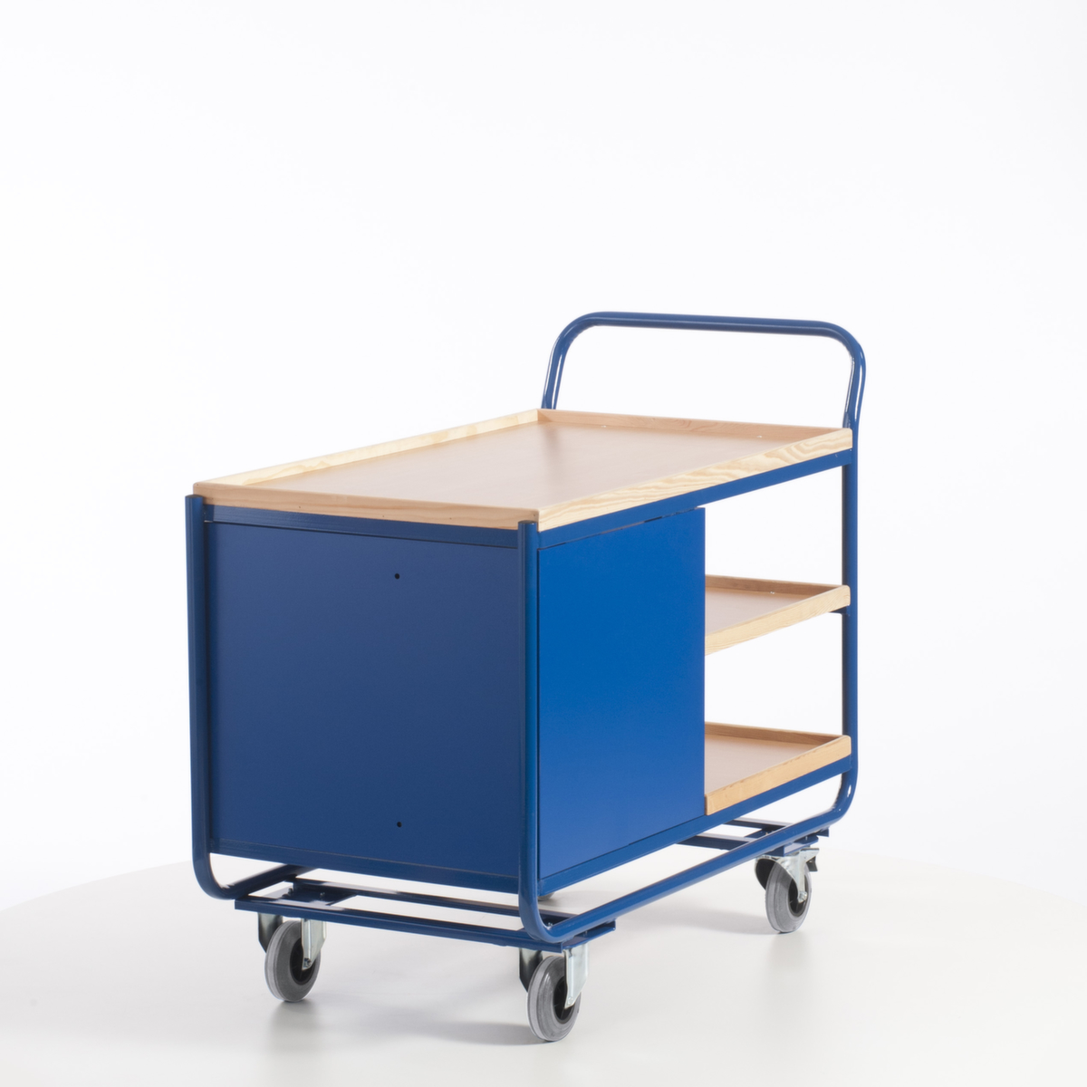 Rollcart Tisch- und Schrankwagen mit Holzarbeitsplatte Standard 5 ZOOM